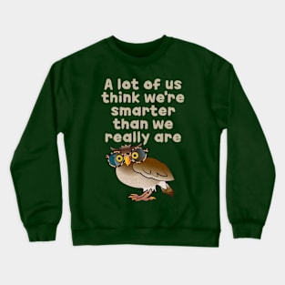 Smarter Owl Crewneck Sweatshirt